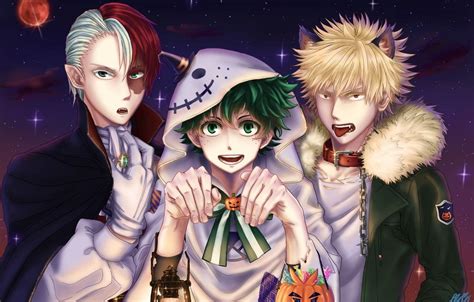 My Hero Academia Halloween Wallpapers - Wallpaper Cave