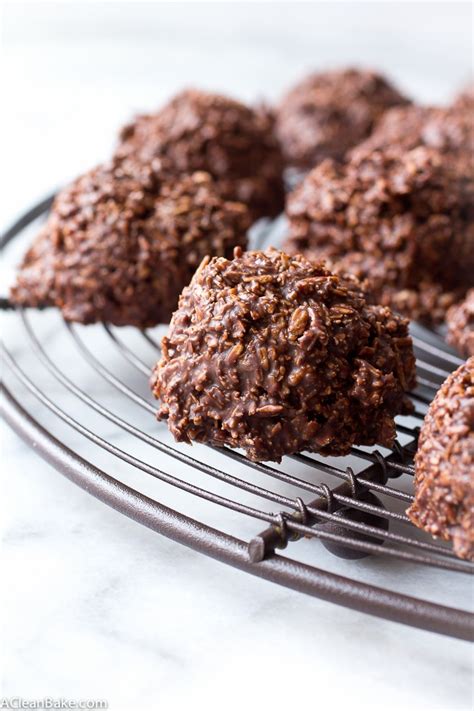 No-Bake Chocolate Macaroons (Gluten Free, Vegan, Paleo)