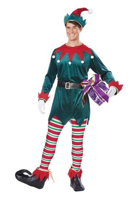 Fantasia de elfo de natal adulto - Adult Christmas Elf Costume