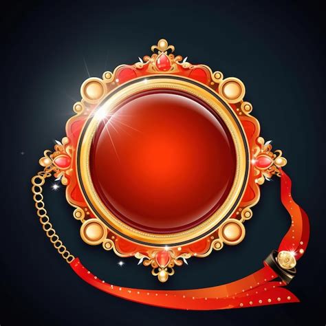 Premium AI Image | Rakhi Festival Background Design with Creative Rakhi ...