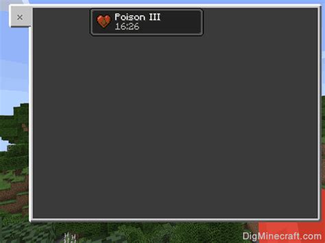 Fatal Poison in Minecraft