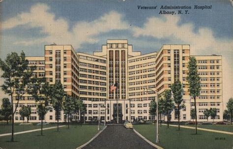 Veterans' Administration Hospital Albany, NY Postcard