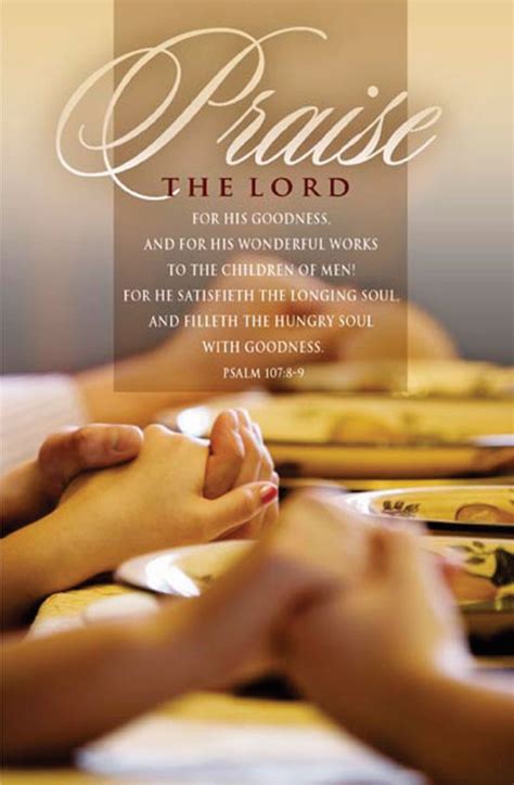 Praise the Lord Letter-Size Bulletin | Church Partner