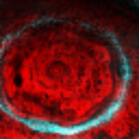 ESA - Saturn’s north pole hexagon and aurora