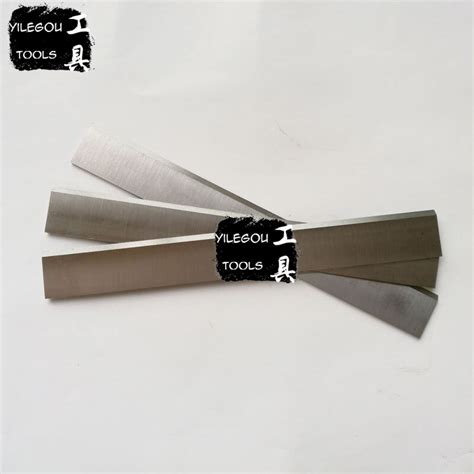 4 Pieces HSS Electric Planer Blades 3*30*630mm W4 High speed Steel ...