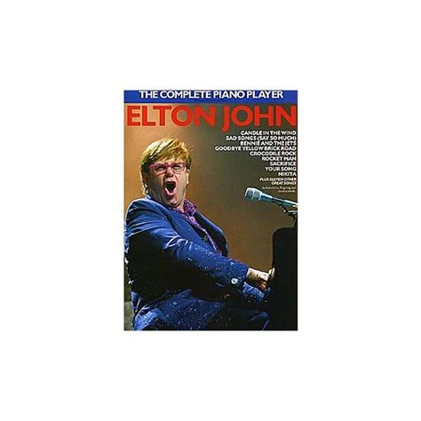 COMPLETE PIANO PLAYER ELTON JOHN