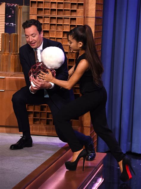 ARIANA GRANDE at The Tonight Show Starring Jimmy Fallon in New York 09 ...