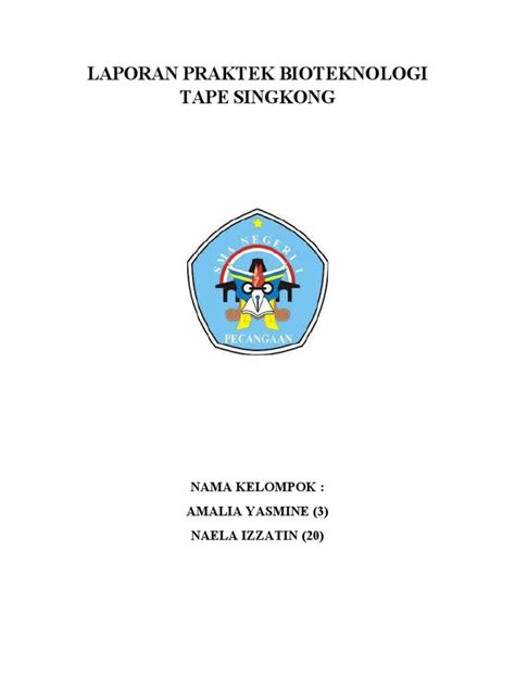 Laporan Bioteknologi Pembuatan Tape Singkong | PDF