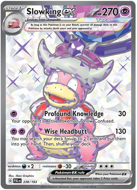 Slowking ex - Paldea Evolved #238 Pokemon Card