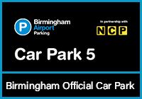 Birmingham Airport Parking Car Park 5 → Save up to 70%