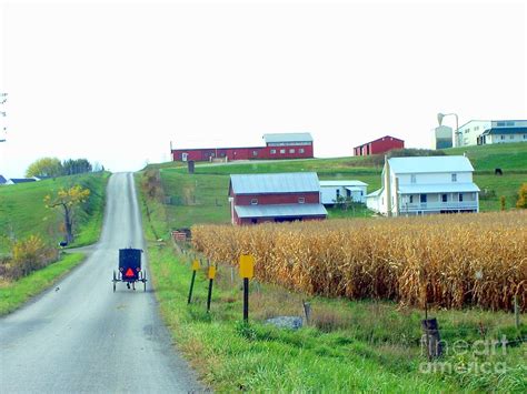 Amish life Farms in Fall Photograph by Charlene Cox - Pixels