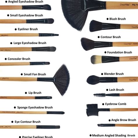 Mac 24 Pcs Brush Set For Professional - Saparif