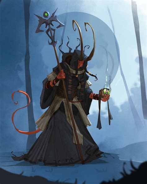 Warlock by https://www.deviantart.com/trufanov on @DeviantArt | Concept art characters ...