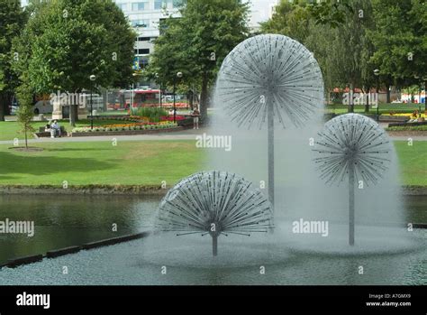 Fountain, Victoria Square, Christchurch New Zealand Stock Photo - Alamy