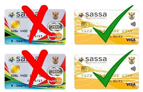 Dear Sassa, Please Swop your old Sassa card for a new one before it expires!