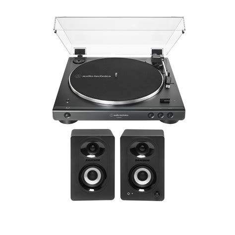 Audio-Technica AT-LP60XBT Bluetooth Stereo Turntable (Black) with ...