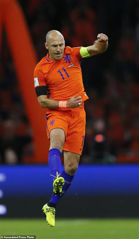 Robben retires from Dutch team after 2-0 win over Sweden | Daily Mail Online