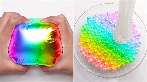 Oddly Satisfying Slime - Relaxing Slime Videos | Slime videos, Slime vids, Slime making videos