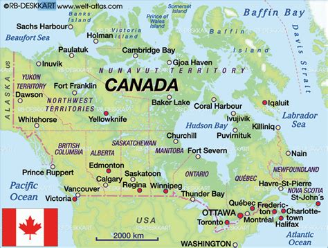 St. John's Map - Canada