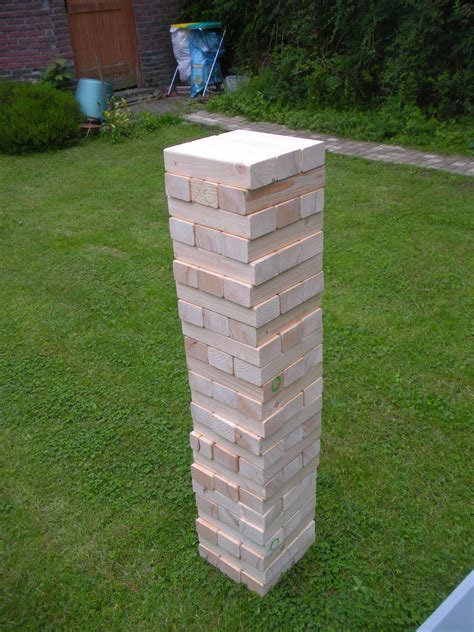 Giant "wooden Block Stacking Game" Tower (with Pictures) - Instructables