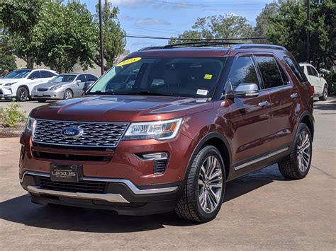 Pre-Owned 2018 Ford Explorer Platinum