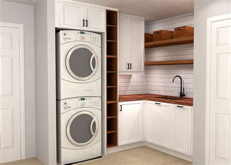 Neat and Tidy: Laundry Rooms with IKEA SEKTION Cabinets