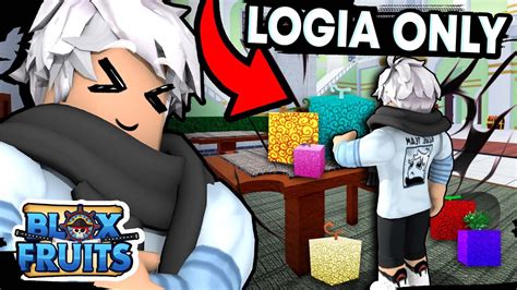 DEVIL FRUIT NOTIFIER But I ONLY EAT LOGIA In Blox Fruits (Roblox) - YouTube