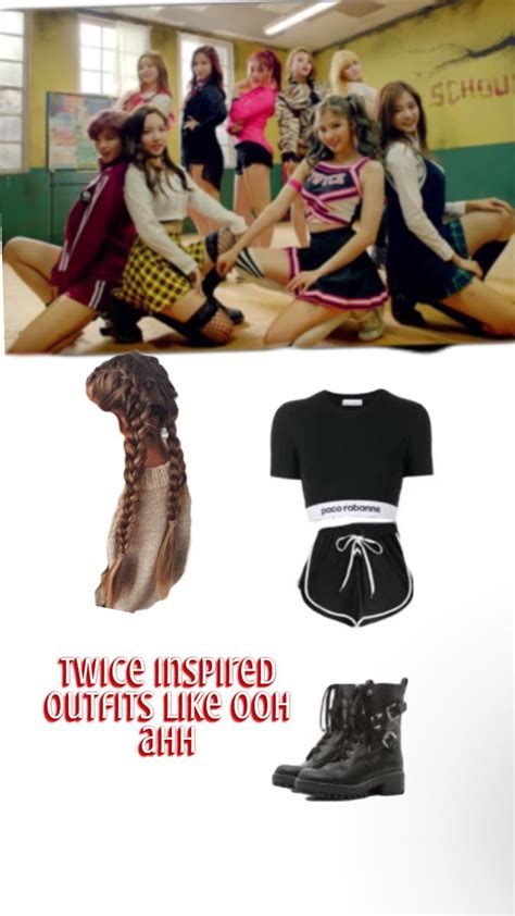 twice inspired outfits Like ooh ahh | Kpop fashion outfits, Outfits ...