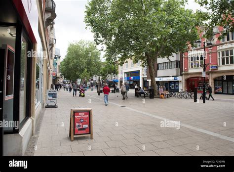 The Shopping Centre in Peterborough, Cambridgeshire England UK Stock ...