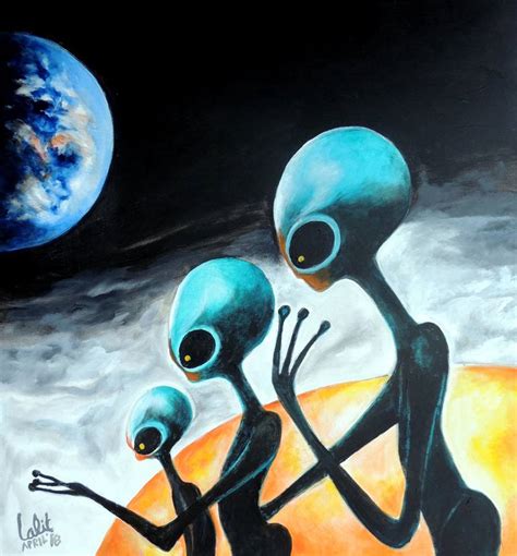 Alien paintings search result at PaintingValley.com