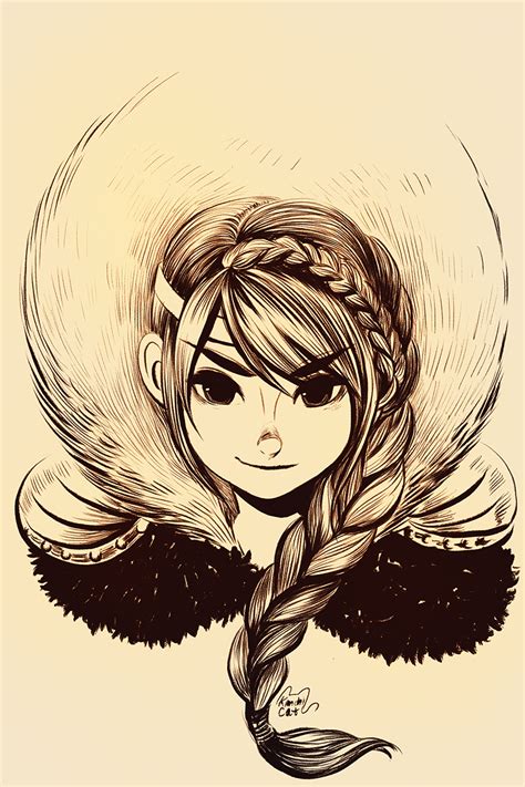 "Astrid" by jisook86 : r/httyd