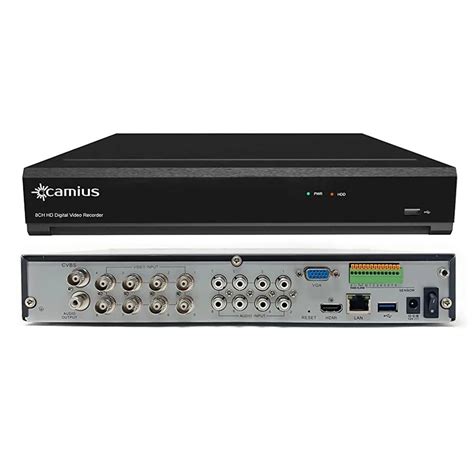 4K 8 Channel DVR Recorders I Camius