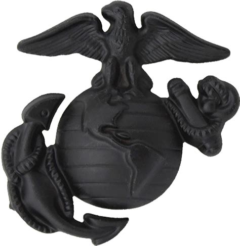 Download Usmc Eagle Globe And Anchor Black, HD Png Download - vhv