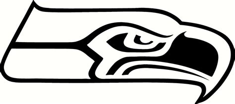 Seahawks Logo Vector Black And White