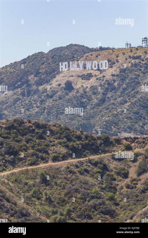 The Hollywood Sign is an American cultural icon and landmark located in ...