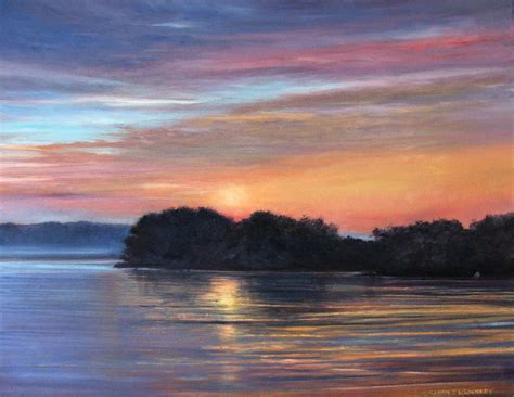 New Oil Painting Classes for 2013 - A Lake Scene to Paint!