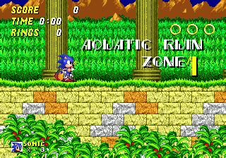 Aquatic: Aquatic Zone Sonic