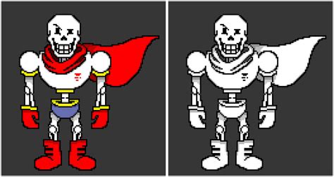 Undertale: Papyrus Sprite V4 by HateLeader122 on DeviantArt