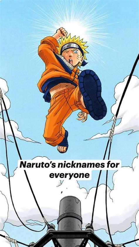 Naruto’s nicknames for everyone | Naruto uzumaki, Naruto, Naruto drawings