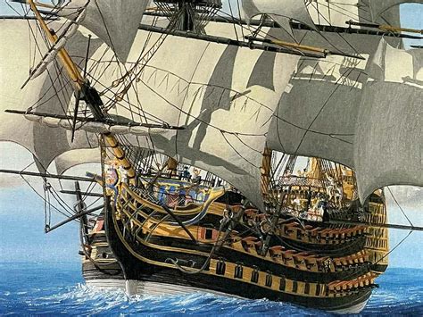 Art Print HMS Victory Ship | Historic Ship Print