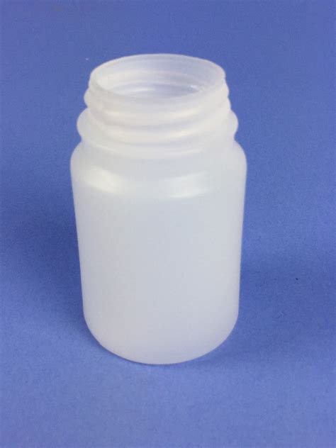 Plastic Bottle HDPE 50ml Wide Neck WN1 - Bristol Plastics & Containers ...