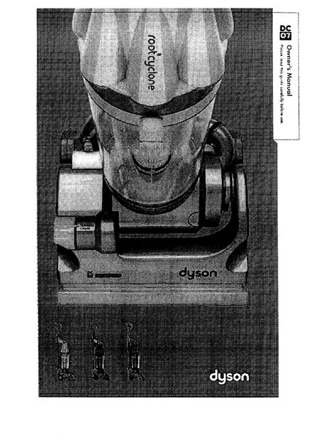 DYSON DC07 OWNER'S MANUAL Pdf Download | ManualsLib