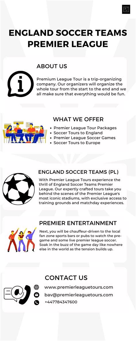 England Soccer Teams Premier League - Premier League Tours - Medium