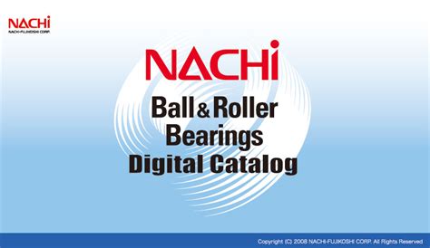 Nachi Bearing Catalogue - Catalog Library