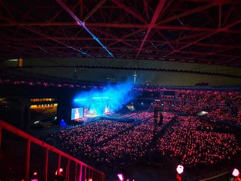 Jakarta, Indonesia on March 2023. The atmosphere of blackpink's concert ...