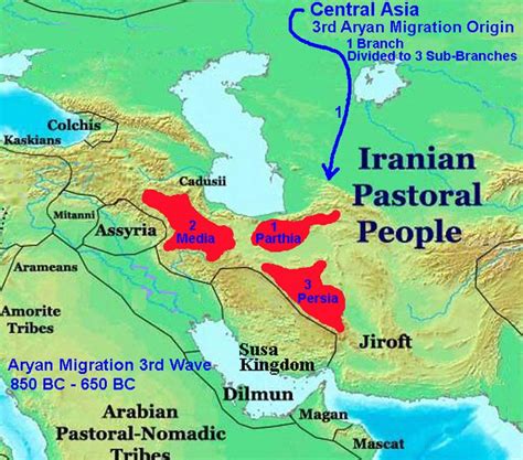 Iran Historical Maps 1: Susa Kingdom, Aryan Migration, Median Kingdom ...