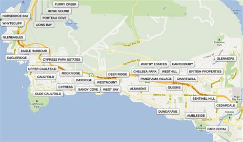 North Shore Real Estate Expert - West Vancouver Map Search ...