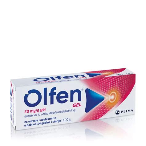 Olfen 20 mg/g gel 100 g - Pharmeria.hr