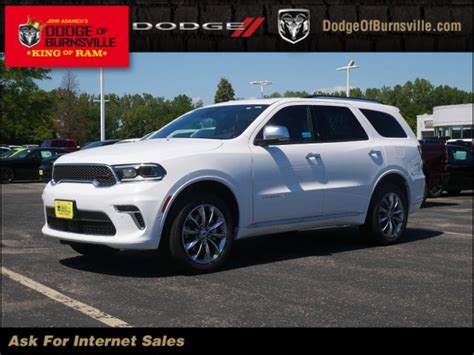 New 2023 Dodge Durango Citadel Sport Utility in Burnsville #N79278 | Dodge of Burnsville