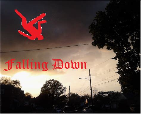 Falling down Album Art by LazyChairMan on DeviantArt